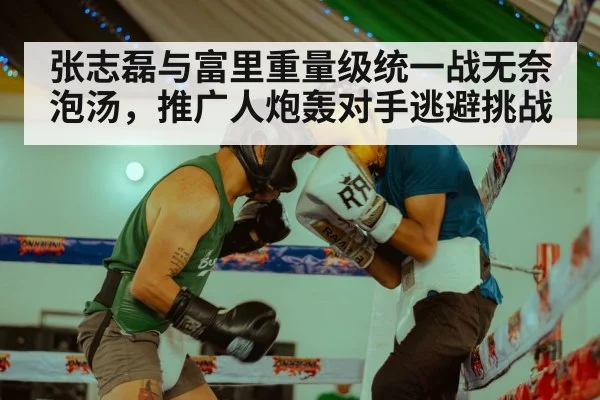 张志磊与富里重量级统一战无奈泡汤，推广人炮轰对手逃避挑战