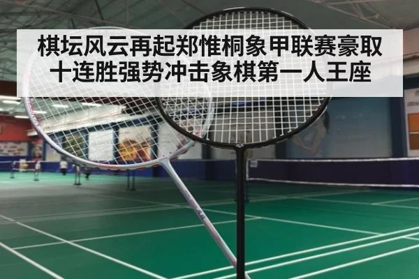 棋坛风云再起郑惟桐象甲联赛豪取十连胜强势冲击象棋第一人王座